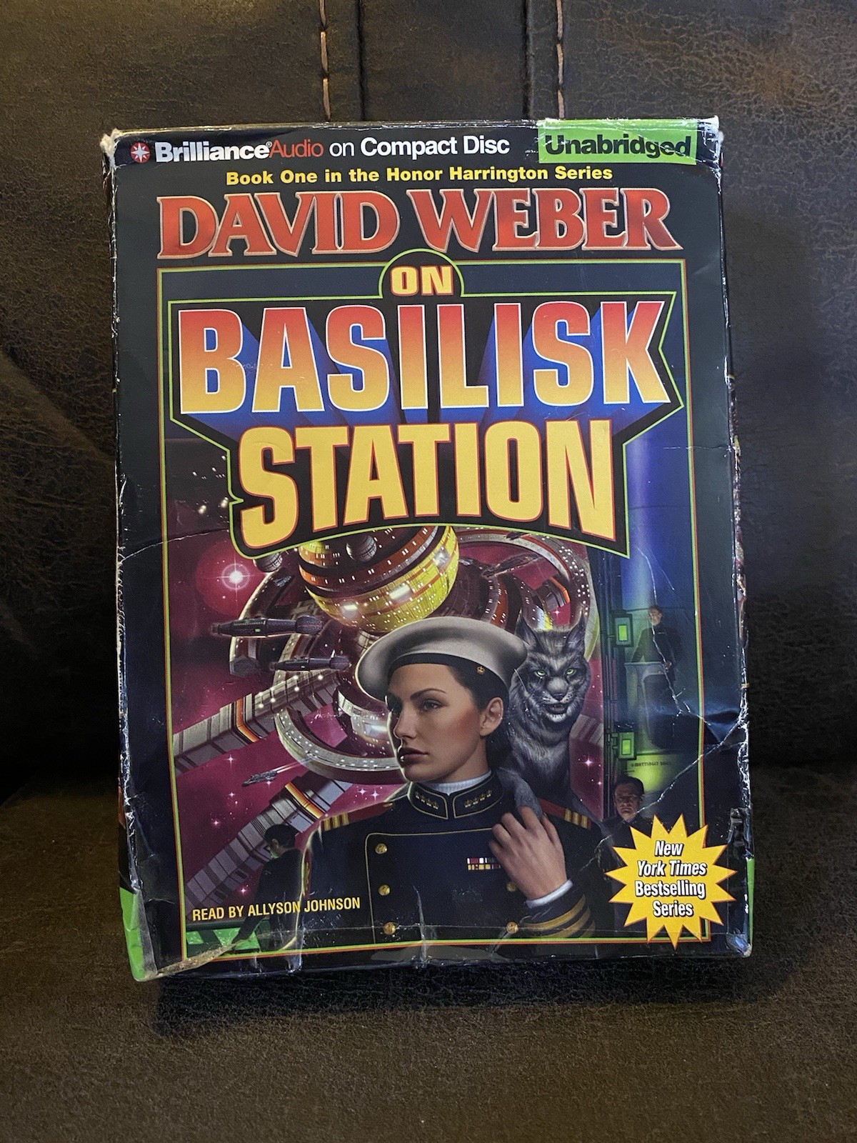 On Basilisk Station 01 Honor Harrington David Weber Audio Book Open Box 13 CDs