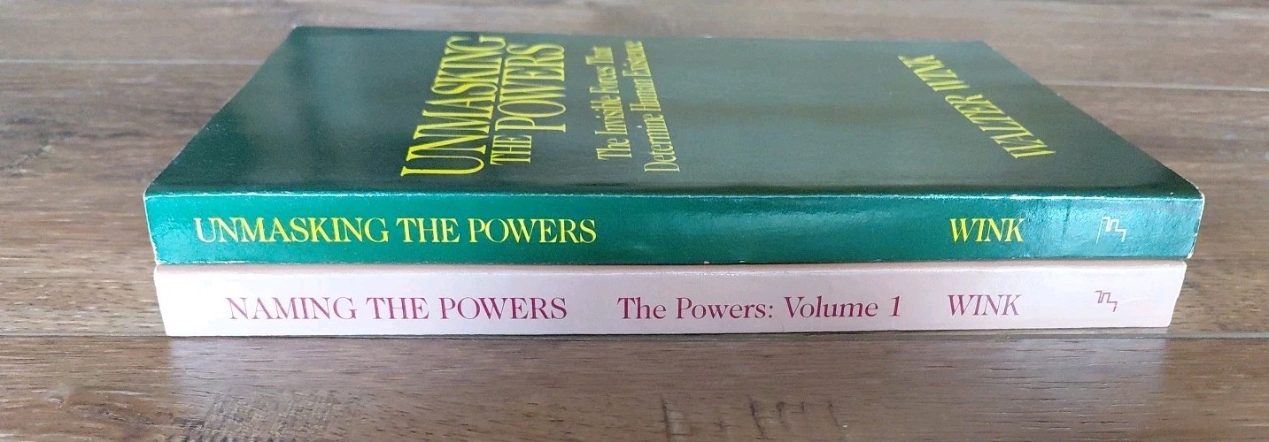 Unmasking the Powers Naming the Powers Walter Wink Very Good Lot 2 CM3