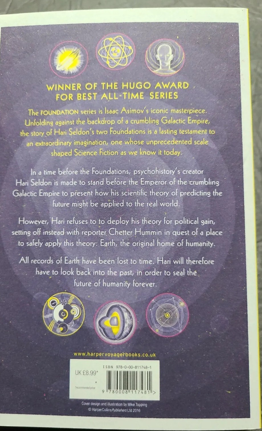 NEW paperback book Prelude to Foundation by Isaac Asimov Harper 2016 399 pages