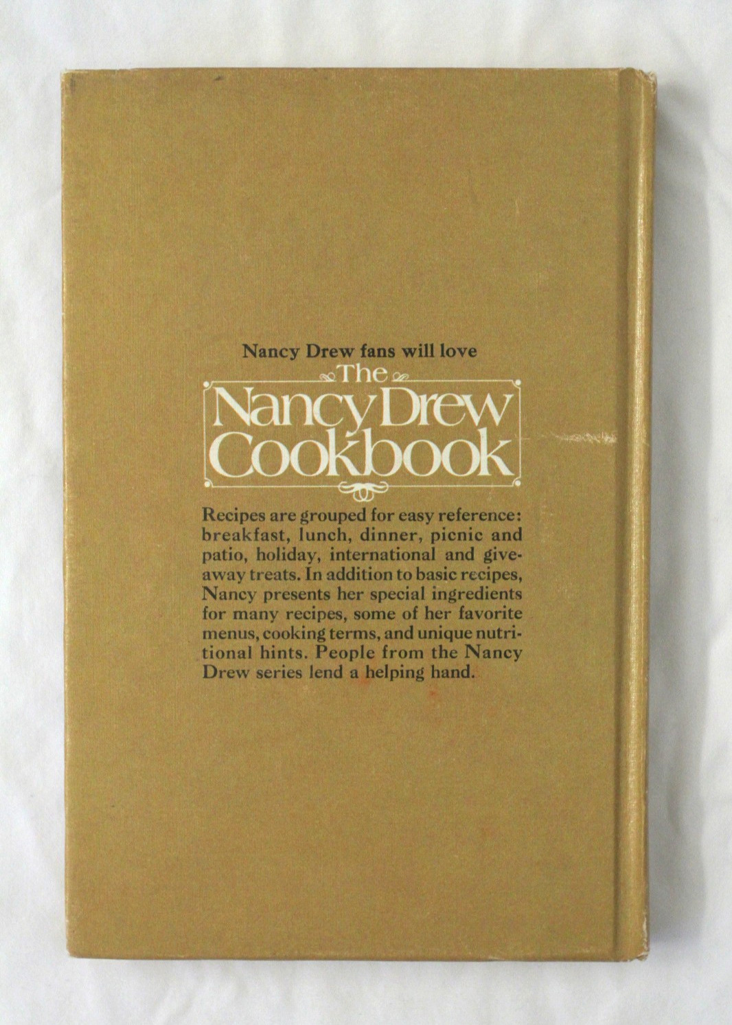 The Nancy Drew Cookbook: Clues to Good Cooking by Carolyn Keene (1976, HC)