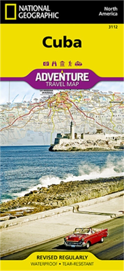 Cuba Adventure Travel Map (Sheet Map, Folded)