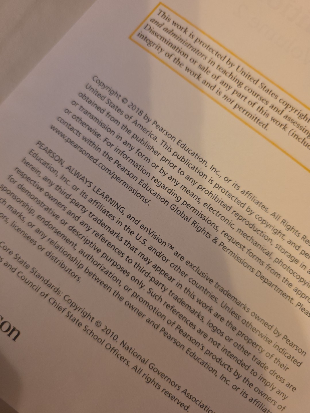 enVision Algebra 1 Teacher’s Ed. Volume 1 & 2 2018