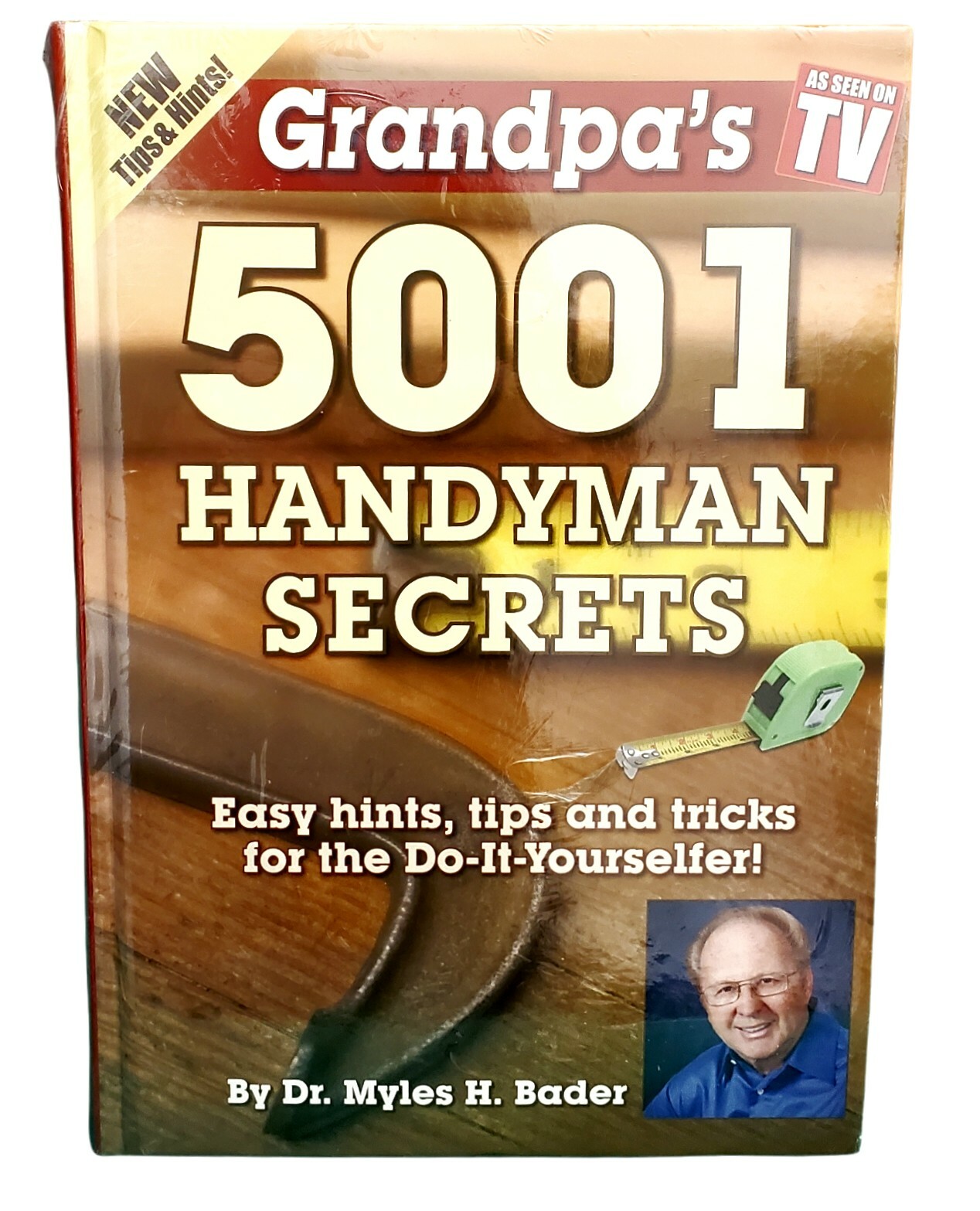 New Grandpa’s 5001 Handyman Secrets DIY Book Home Repairs Leaks Appliance Roof