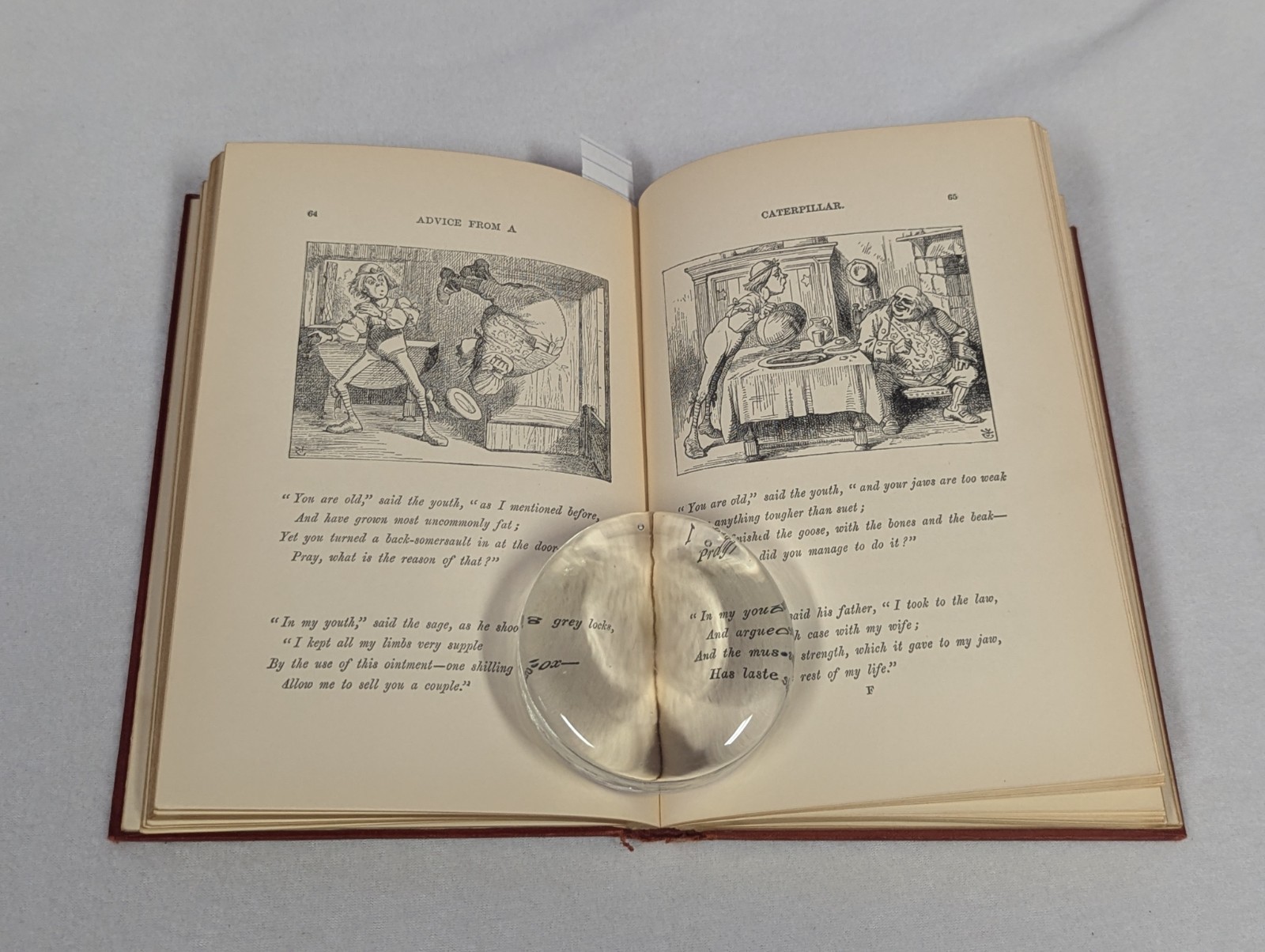Lewis Carroll Alice’s Adventures in Wonderland 1927 Facsimile 1st Edition 1866