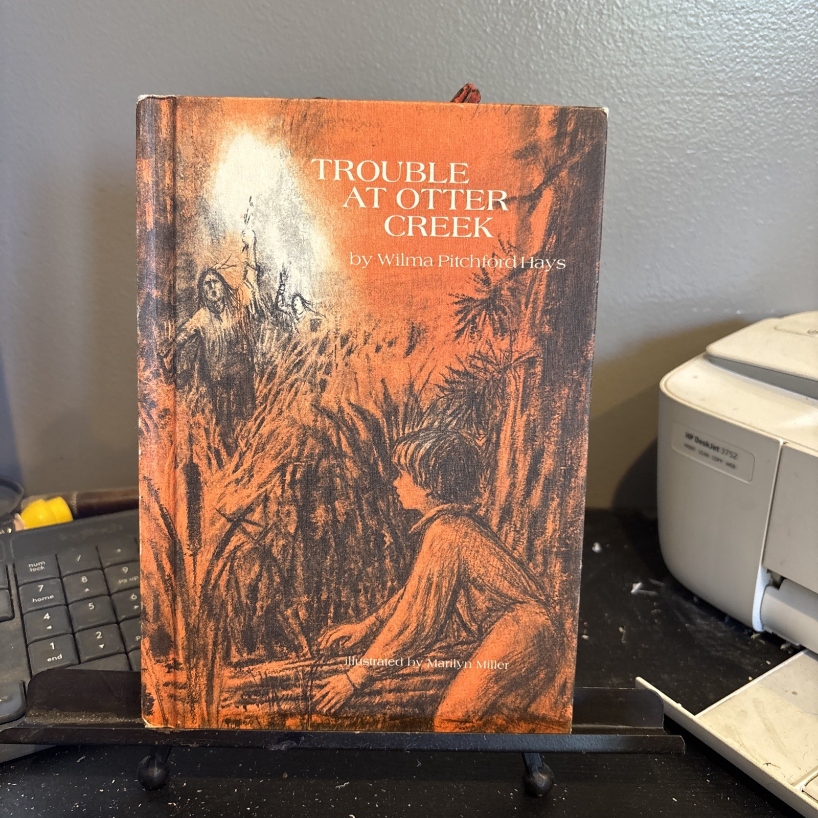 Trouble At Otter Creek Wilma Pitchford Hays Hardcover Weekly Reader 1978