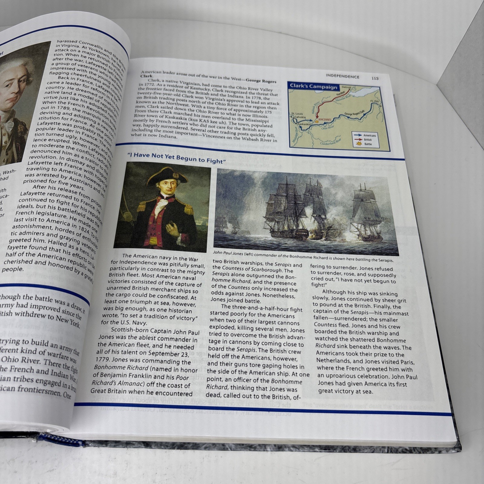 UNITED STATES HISTORY 5th edition Joseph Jarrel bju Press HC- Good