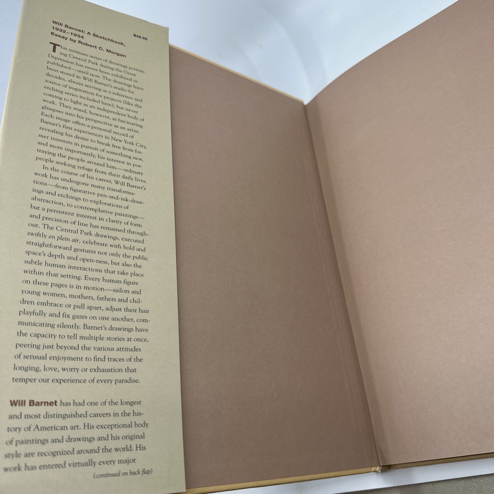 Will Barnet Sketchbook 1932 1934 Hardcover Art Book (W114)
