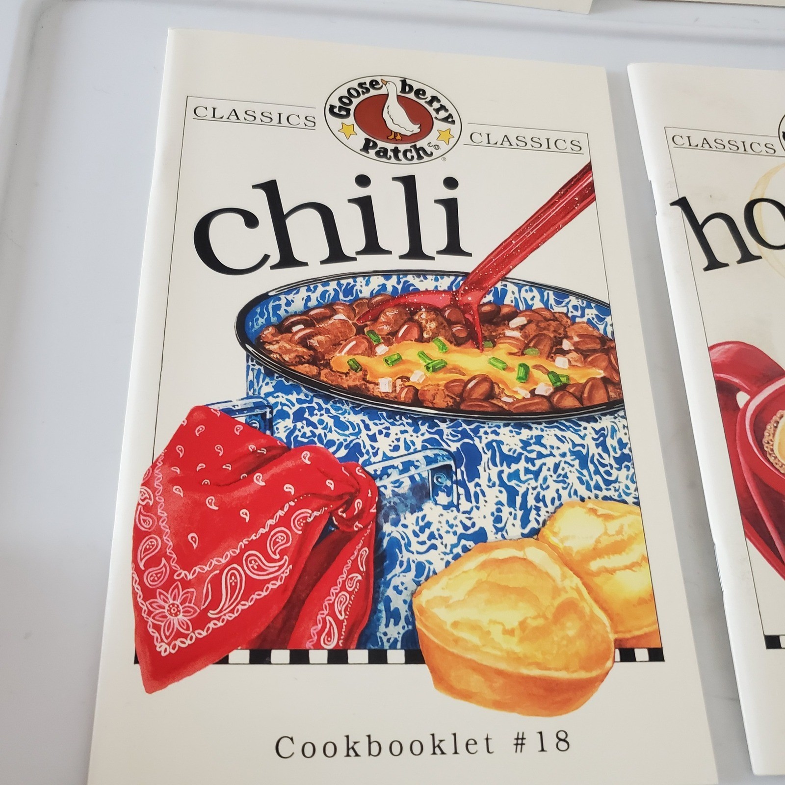 Gooseberry Patch Classics Cookbooklet Lot of 6 Chicken Pies Chili Hot Cocoa