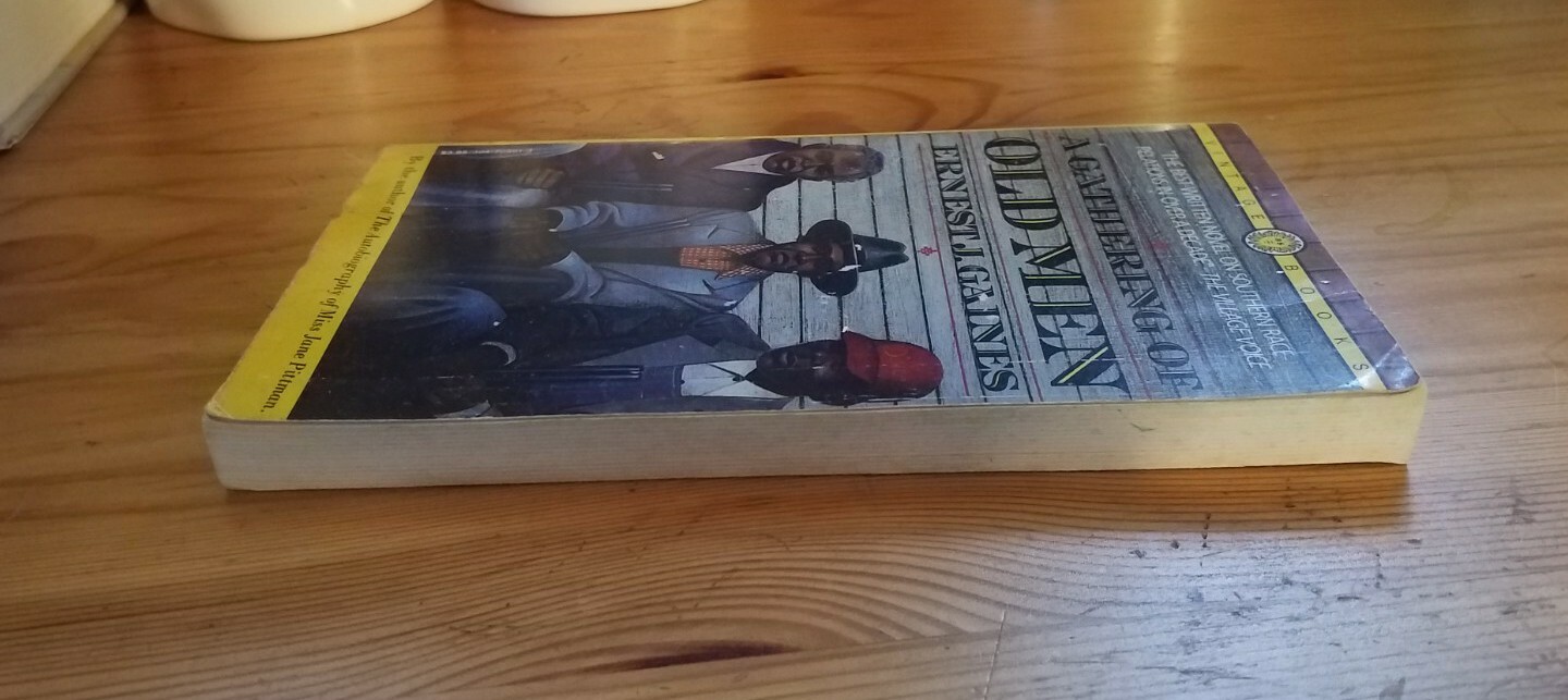 A Gathering of Old Men by Ernest J Gaines (Vintage Books 1984 Paperback Ed.)
