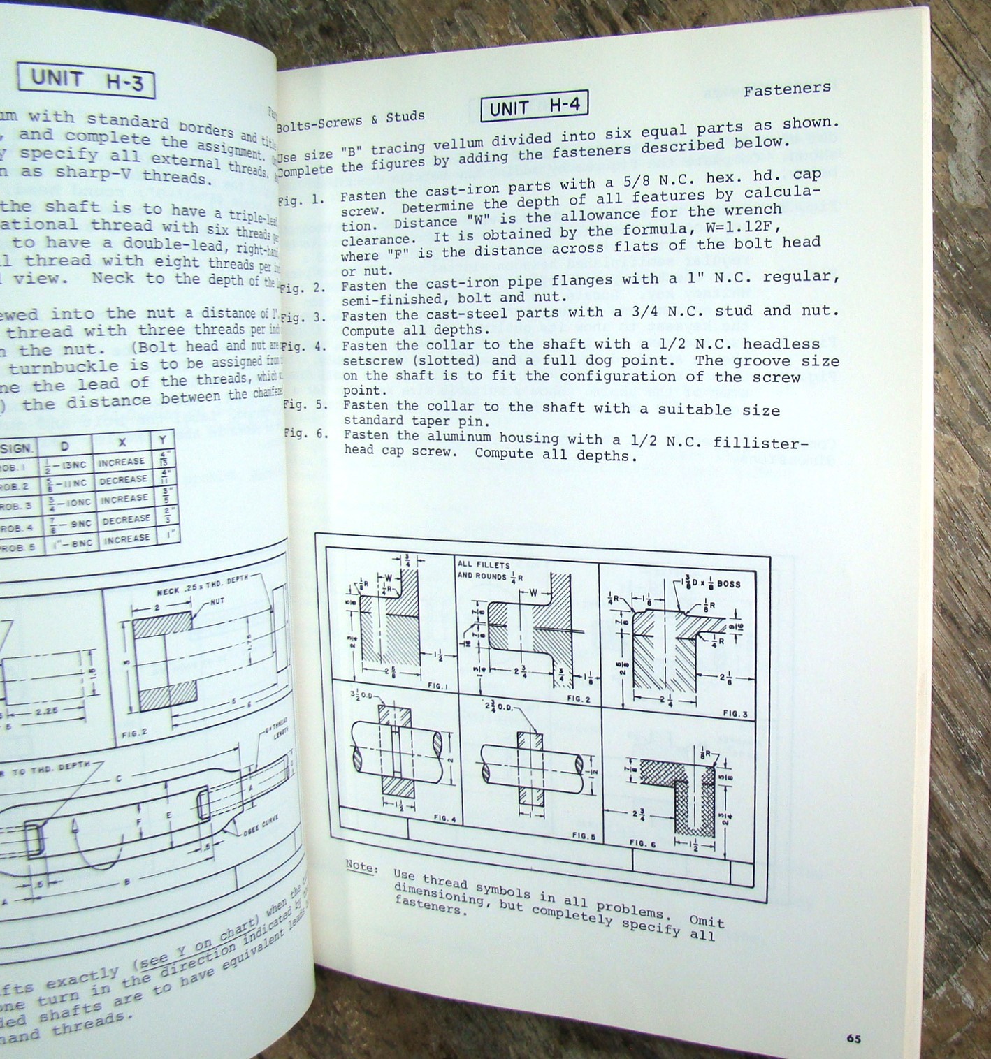 Drafting Technology Problems 📐1981 PB 2nd Ed✏️ Gerevas Mechanical Drawing STEM
