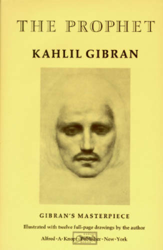 The Prophet (A Borzoi Book) – Hardcover By Kahlil Gibran – VERY GOOD