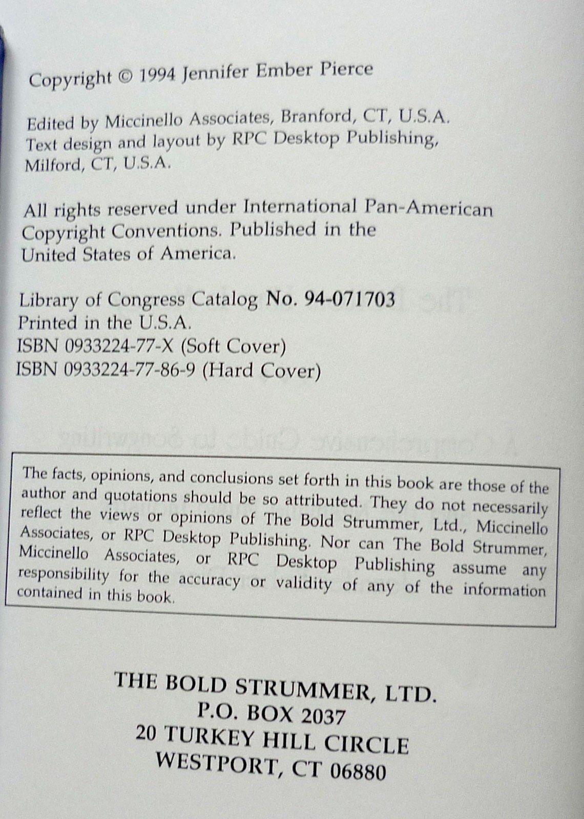 „The Bottom Line Is Money“ Pierce’s 342-Page Songwriting & Music Industry Guide
