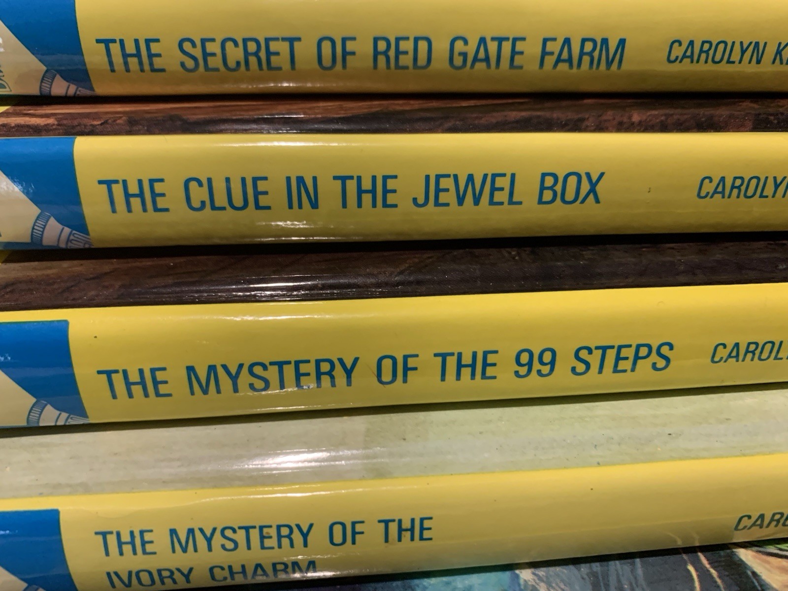 ❤️Vntg 6 Nancy Drew Flashlight Mystery Series Carolyn Keene #’s 5,13,43,20,6,9