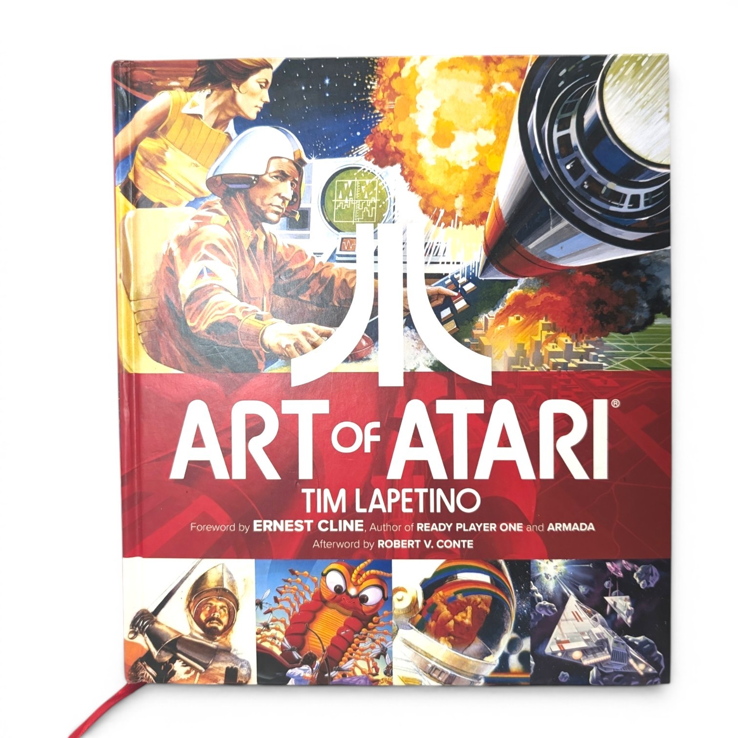 ART OF ATARI by Tim Lapetino Robert V. Conte and Ernest Cline 2016 Hardcover