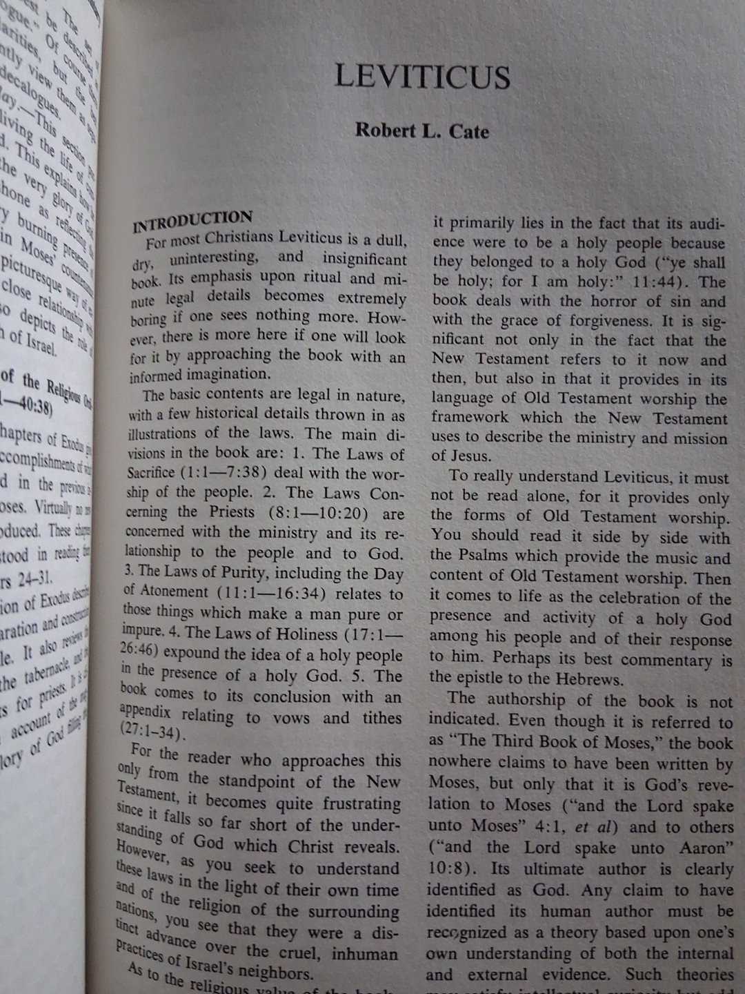 The Teacher’s Bible Commentary – Paschall & Hobbs – 1972 HC/DJ. 824 Pages. ❤
