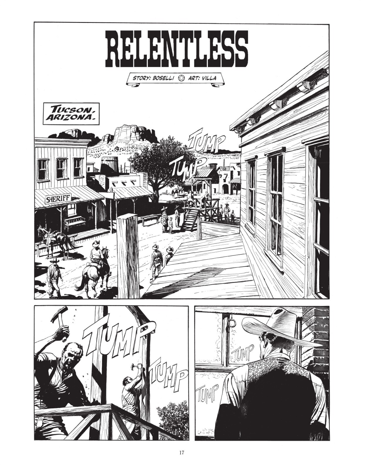 Tex: Relentless (2025 Hardcover), Boselli, Villa