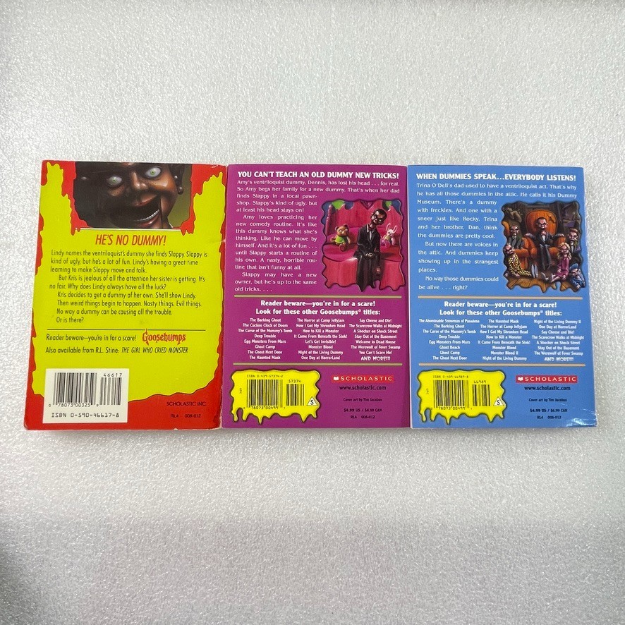 Goosebumps Lot of 29 by RL Stine – Apple Fiction 1990s-2010s – TPB