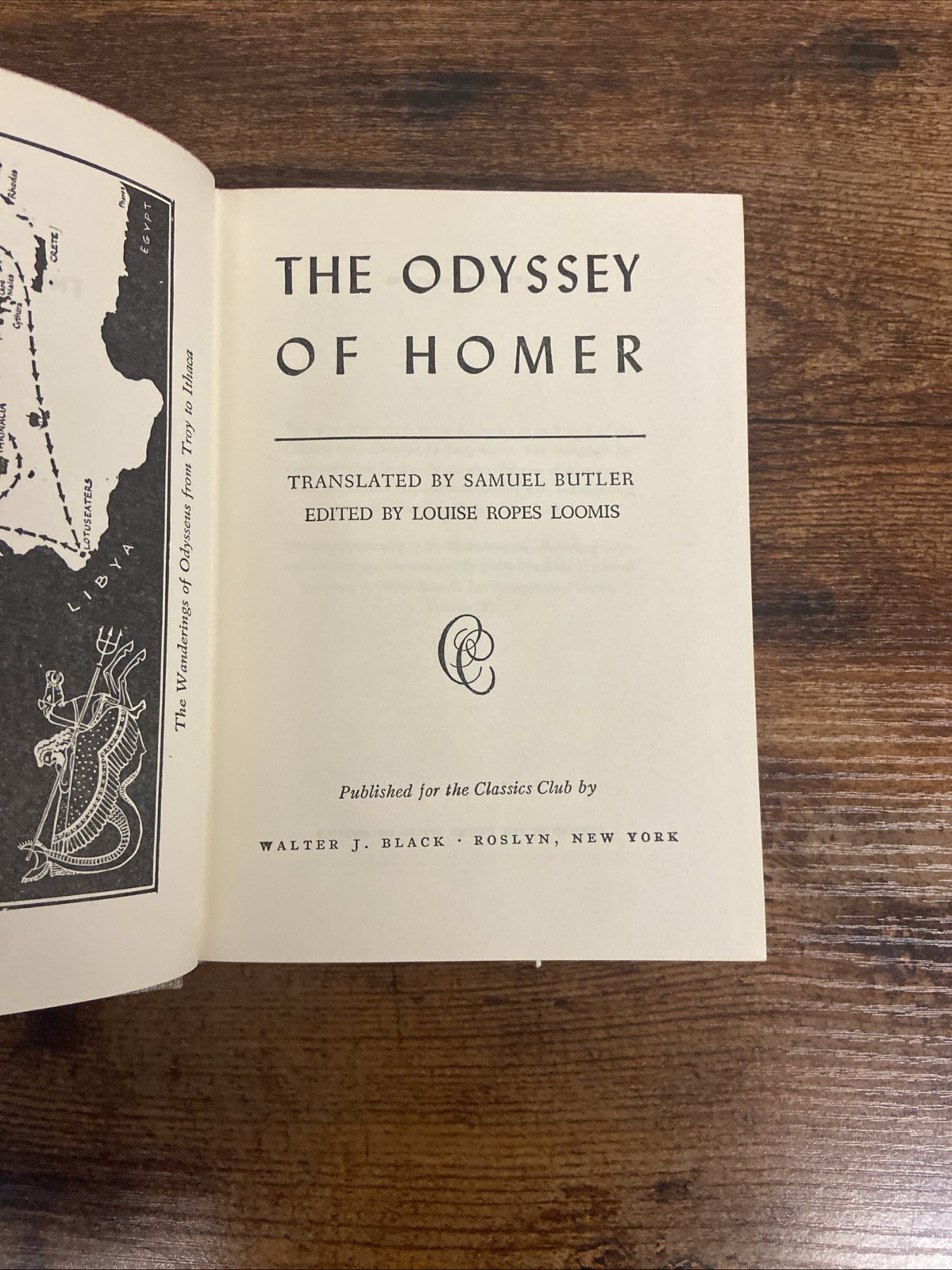 The Odyssey of Homer [1944 · Classics Club] VG+