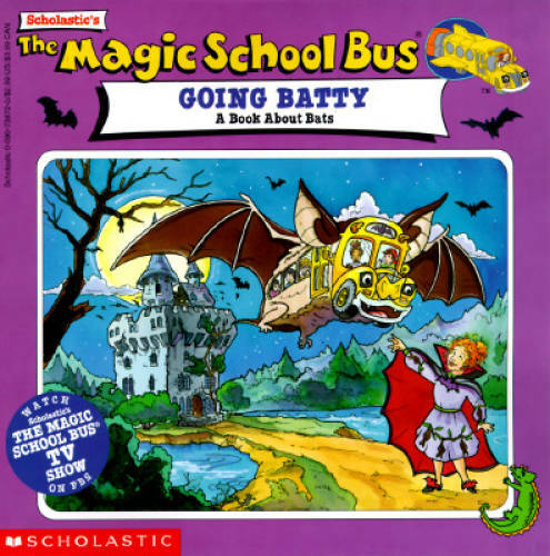 Magic School Bus Going Batty – Paperback By Cole, Joanna – GOOD