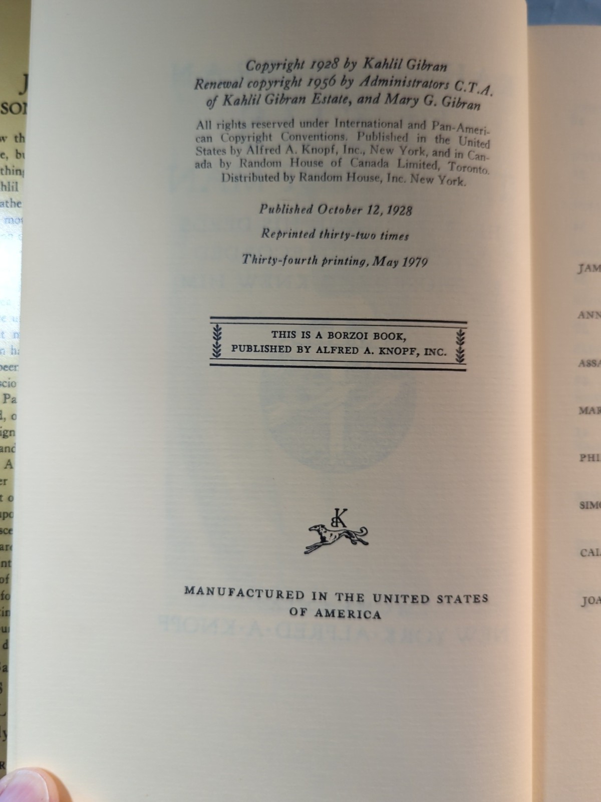 Jesus the Son of Man by Kahlil Gibran Used, 1953, Hardcover