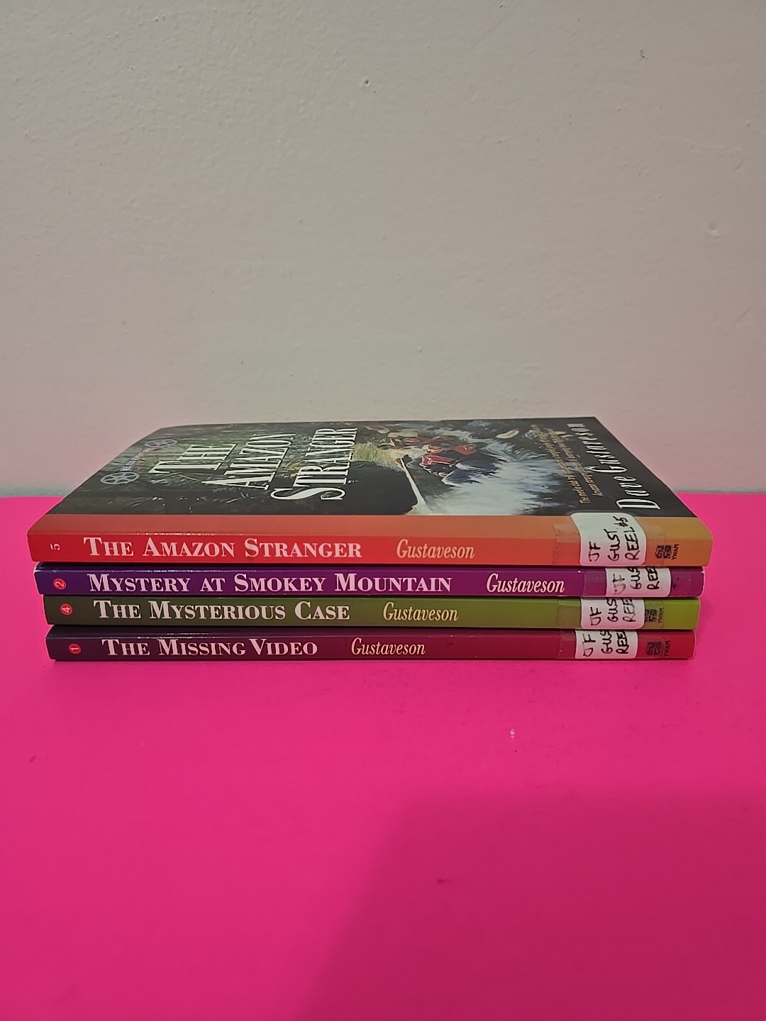 VTG 1990s Reel Kids Adventures Book Set Lot Of 4 Paperback YWAM Evangelism