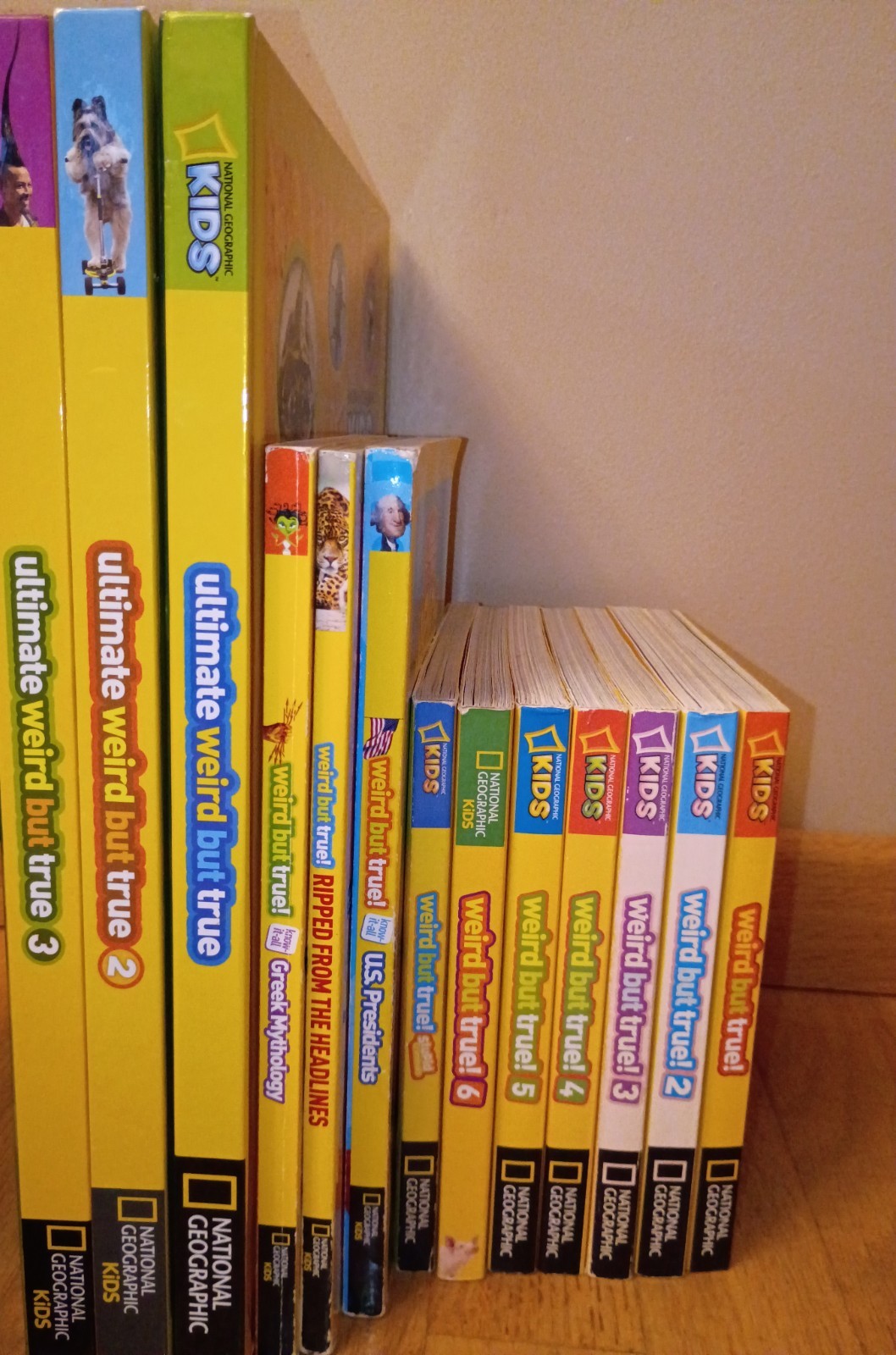 National Geographic Weird but True Book Lot