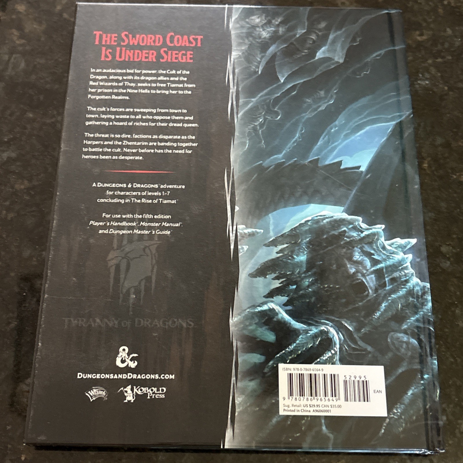 Hoard of the Dragon Queen Dungeons And Dragons (D&D) by Wizards Of The Coast RPG