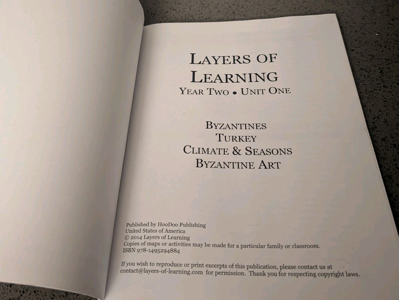 19-LOT: Layers of Learning Year TWO Units Lot *MISSING #3*M.Cpher & Loutzenhiser