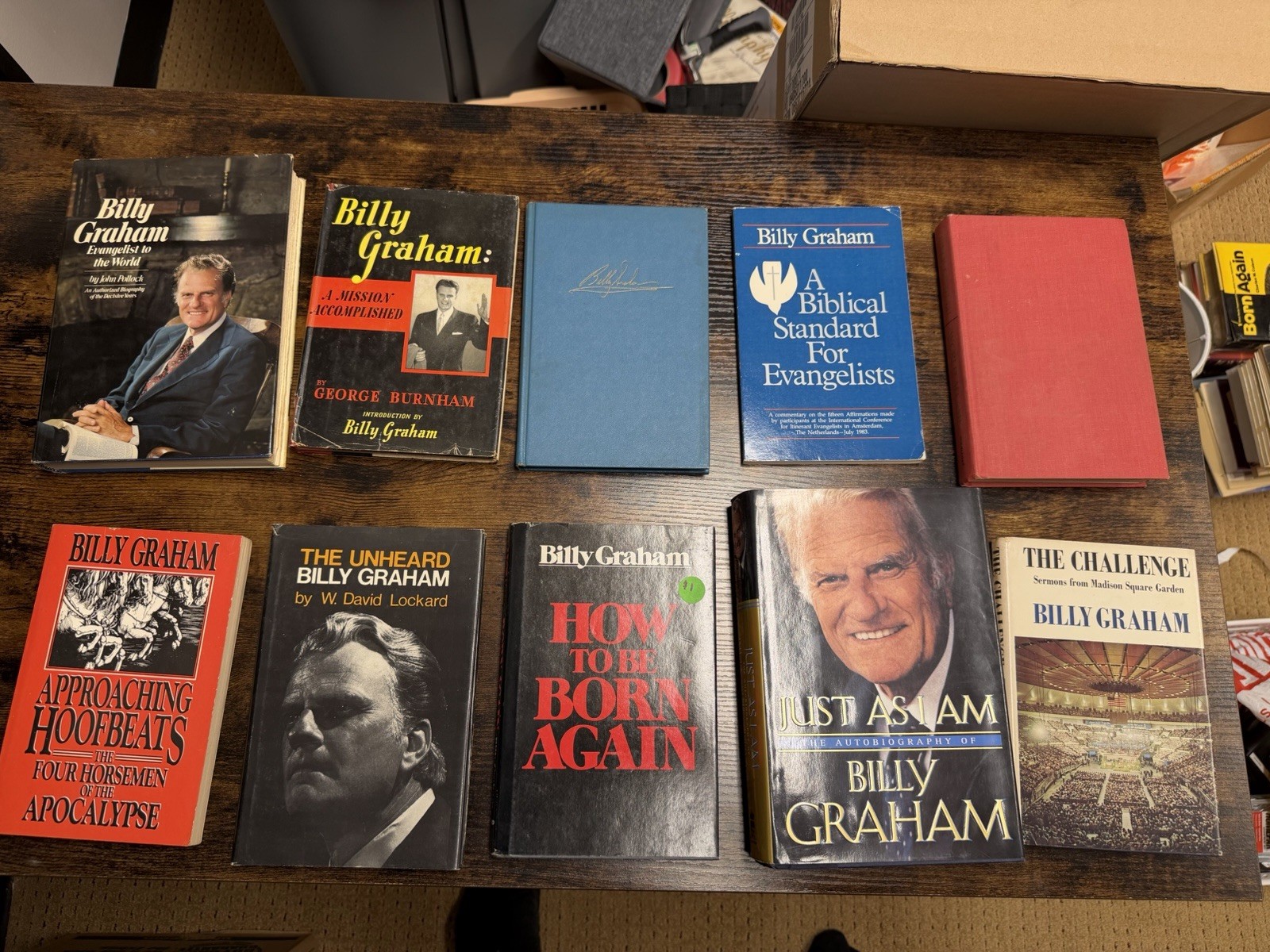 Newer/Vintage Billy & Ruth Graham Book Lot