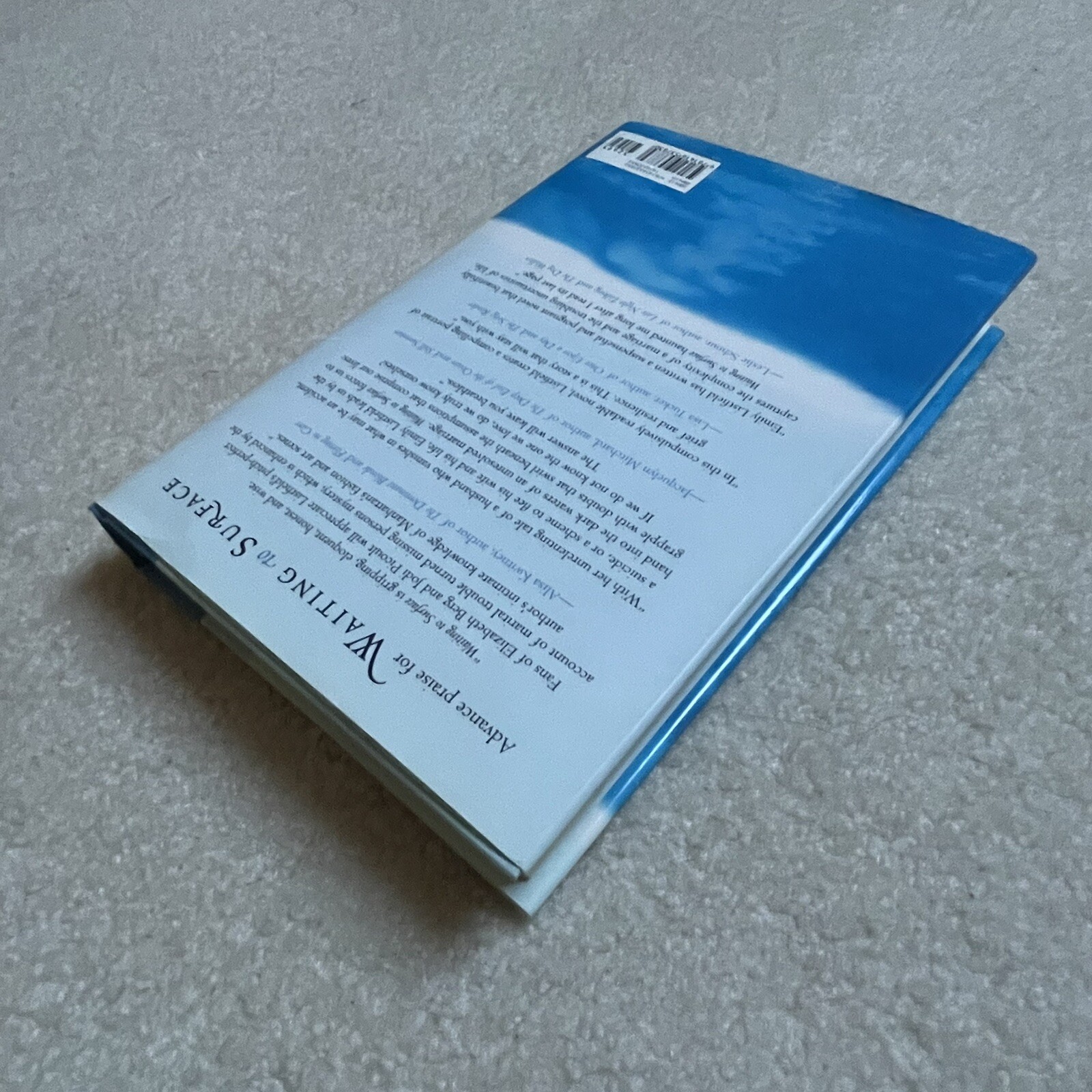 Waiting to Surface, By Emily Listfield, Hardcover
