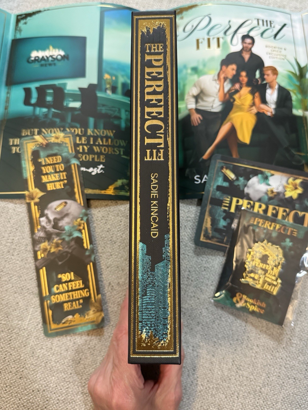 The Perfect Fit Sadie Kincaid Bookish & Spice Exclusive Special Edition