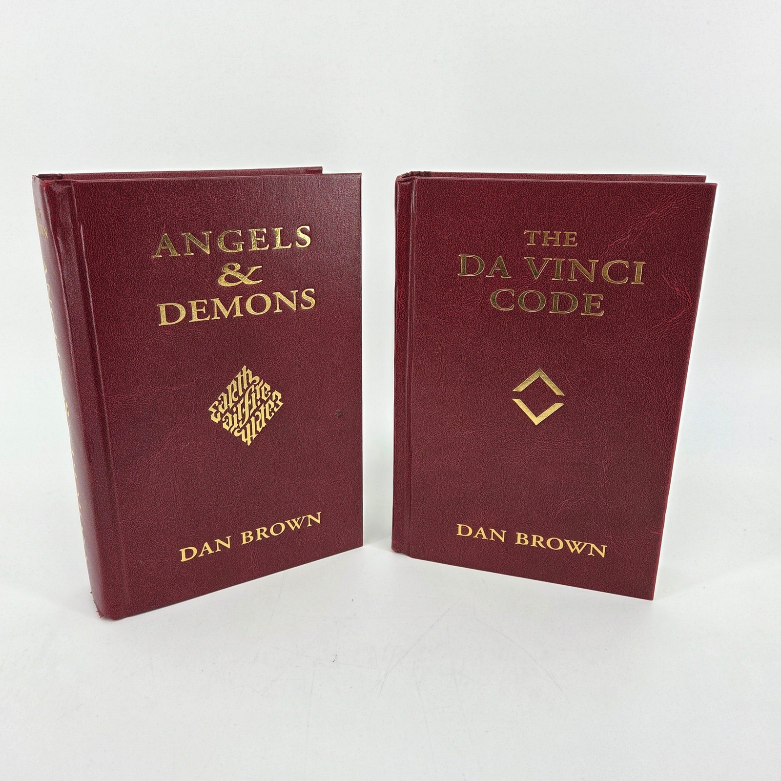 Dan Brown The Da Vinci Code Angels & Demons Hardcover Slipcase Set Atria Books