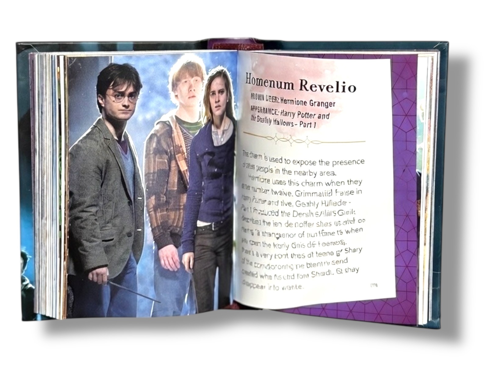 From the films of Harry Potter Mini Book of Spells and Charms full color 303 pgs