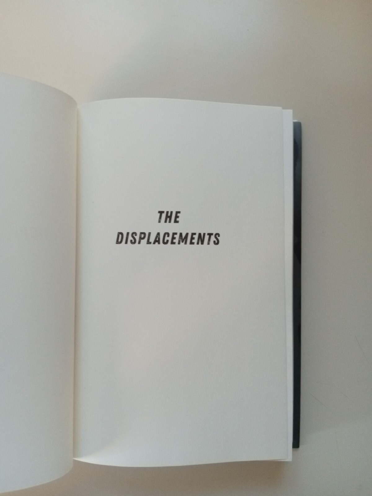 The Displacements : A Novel by Bruce Holsinger (2022, Hardcover)