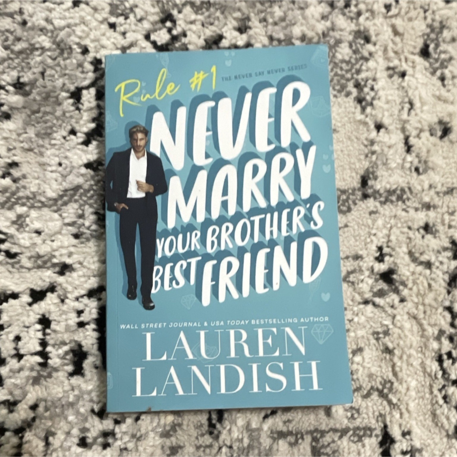 Never Marry Your Brother’s Best Friend by Lauren Landish Paperback Romance Neve…