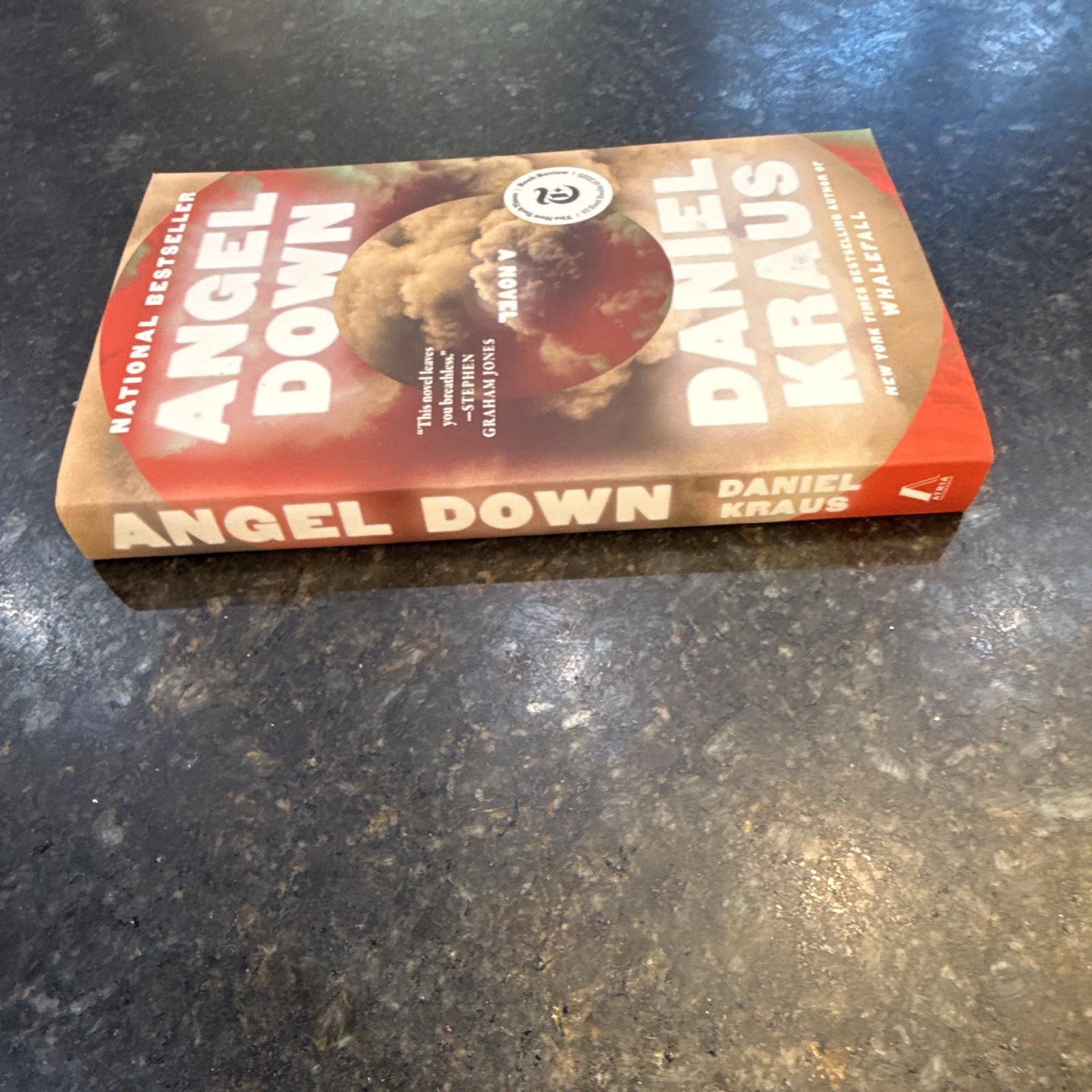 Signed First Edition/First Printing Angel Down Daniel Kraus PB Atria