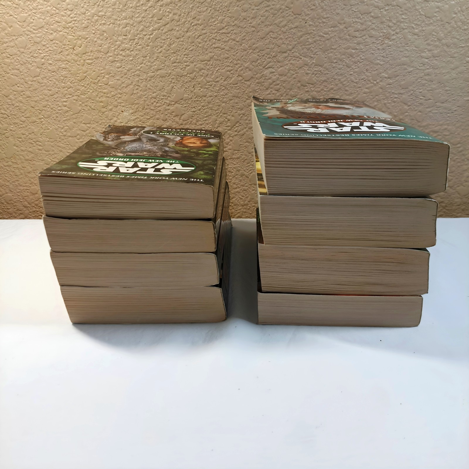 Lot of 9 Star Wars: The New Jedi Order Books; Paperback; Lucas Arts; Del Rey