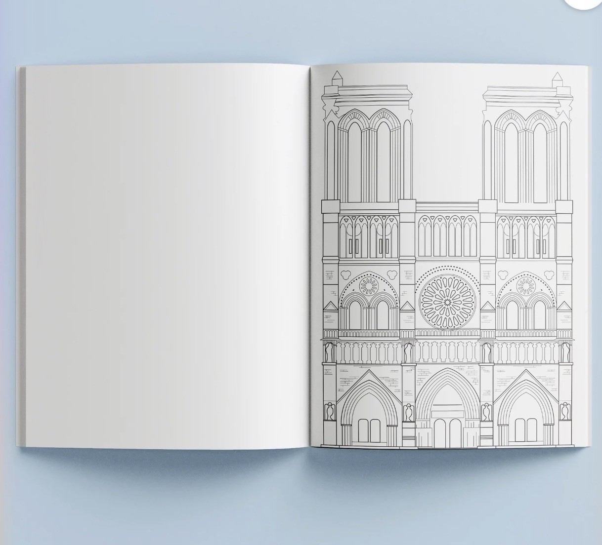 Hinkler Art Maker Iconic Cities Coloring Book, Ages 12 and up, 72 Pages