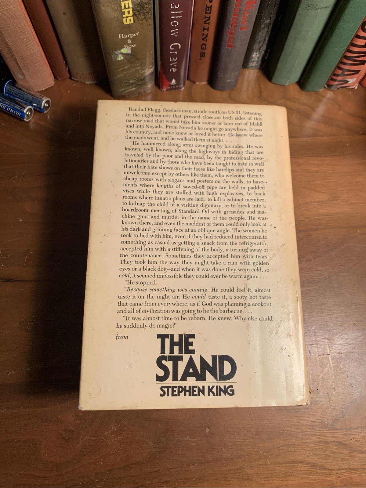 VTG 1978 Stephen King The Stand Hardcover Dust Jacket Book Club Ed Doubleday T45