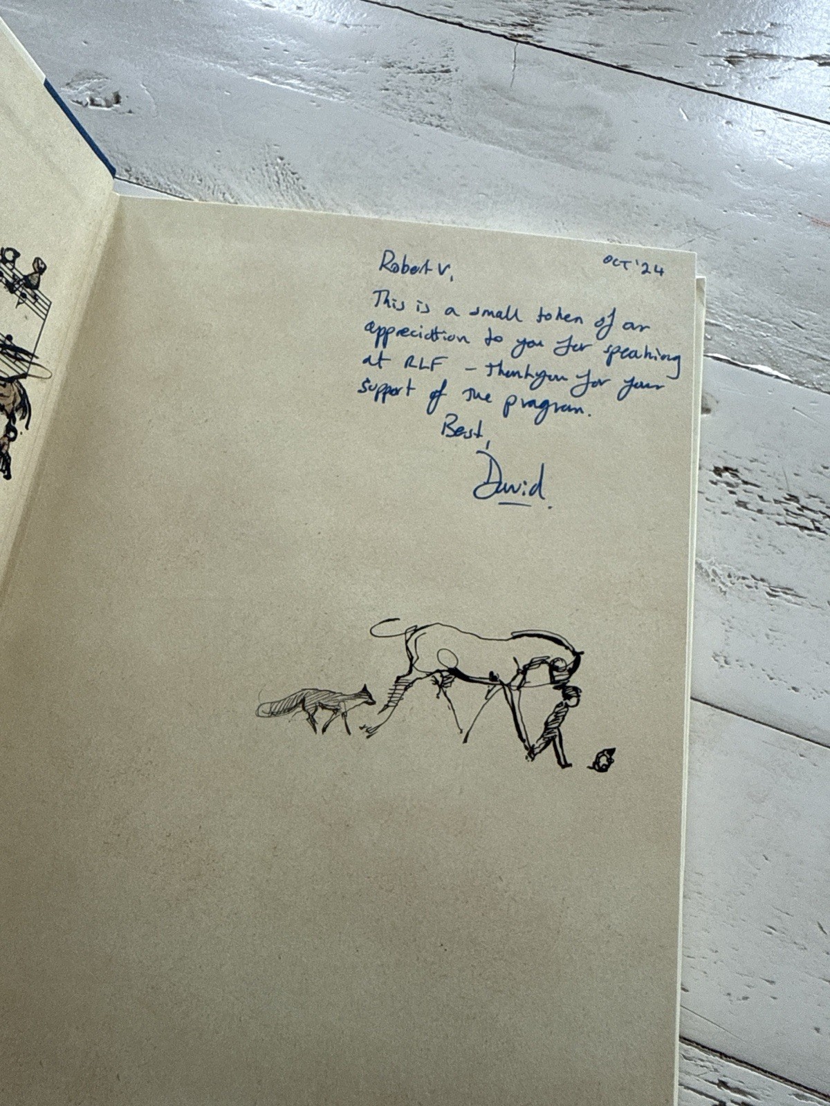 The Boy the Mole the Fox and the Horse Charlie Mackesy HC Gift Inscribed Copy