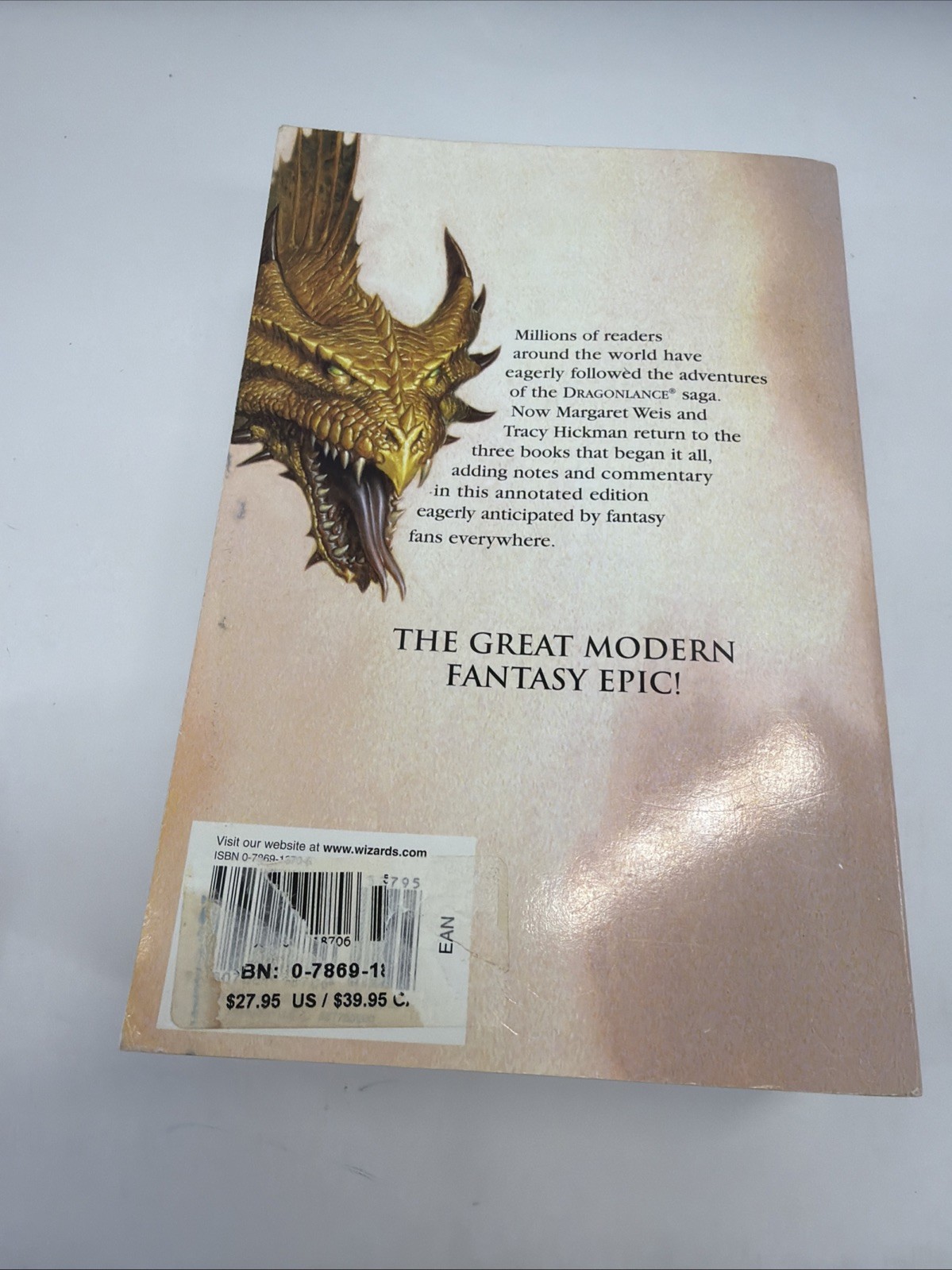 The Annotated Chronicles Paperback Margaret., Hickman, Tracy Weis