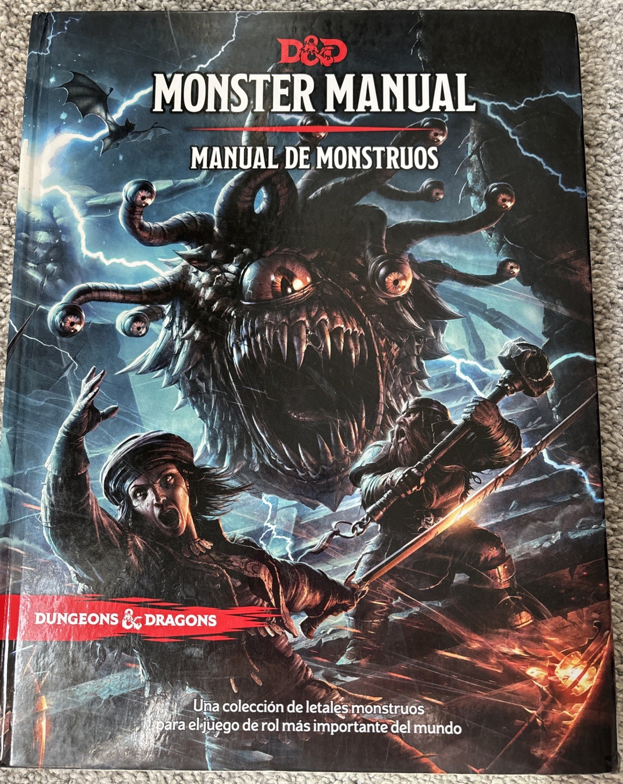 Dungeons & Dragons 5th Edition – Manual De Monstruos | Monster Manual – Spanish