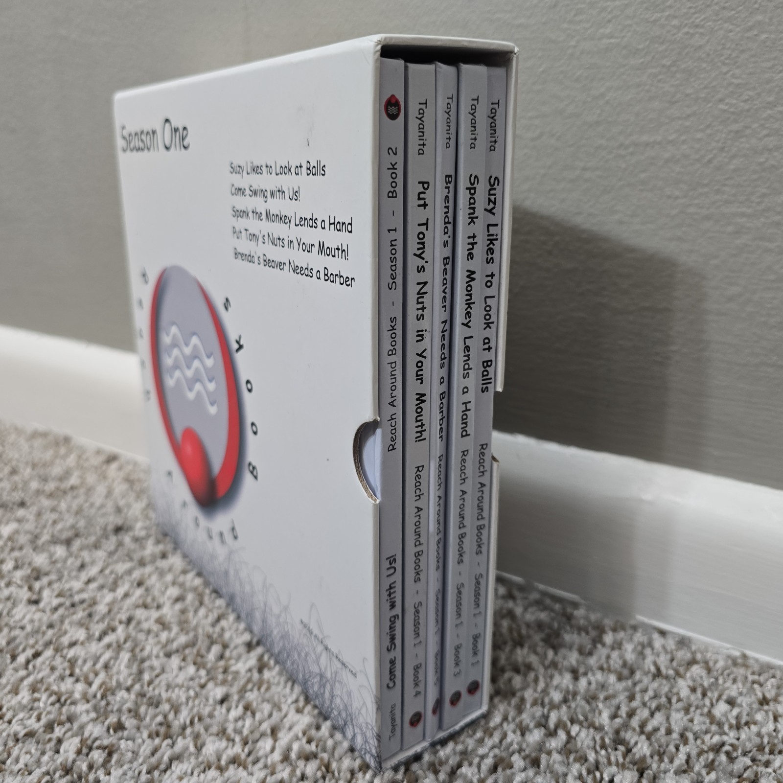 Reach Around Books Season One Box Set 5 Hardcover Books Used