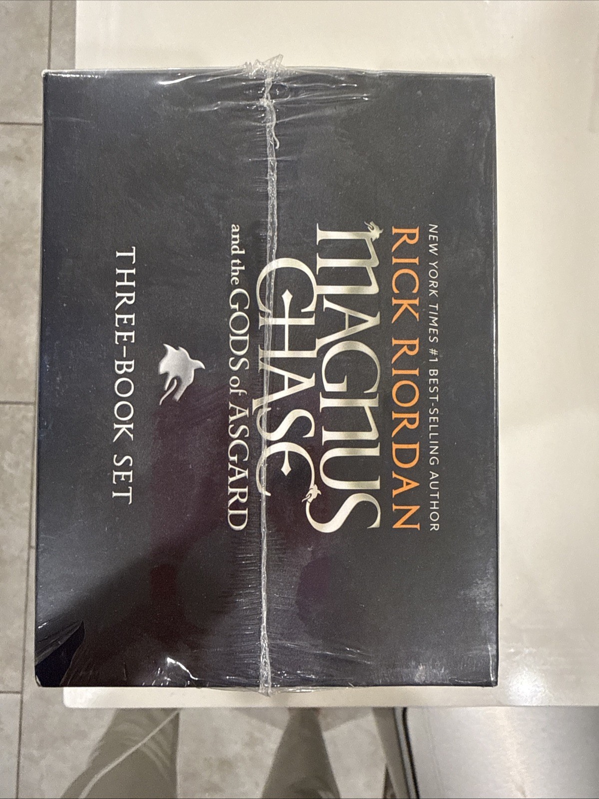 Magnus Chase and the Gods of Asgard Trilogy Box Set by Rick Riordan [Paperback]