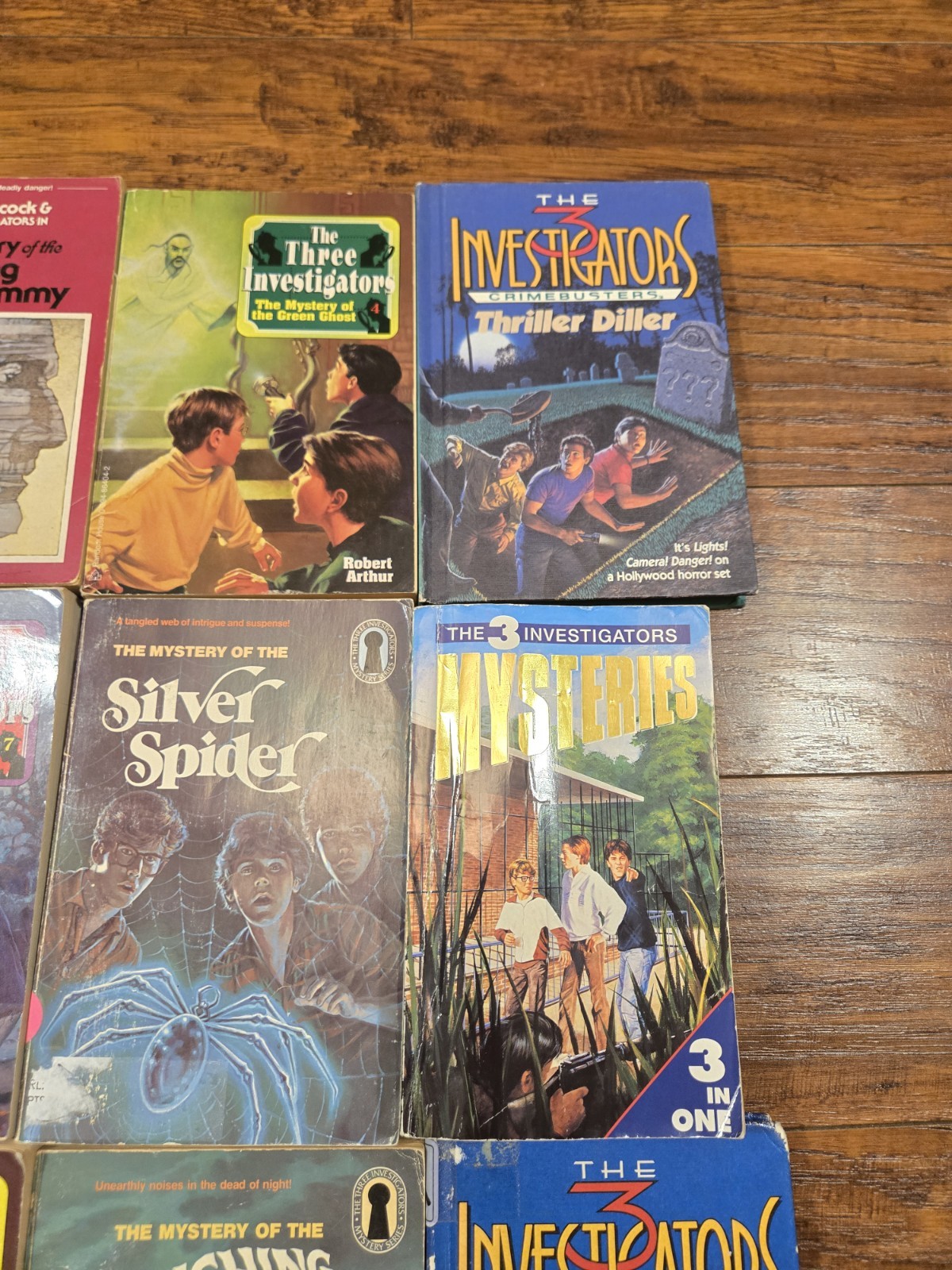 Alfred Hitchcock & Three Investigators lot 1-12, 3 in 1 & 2 Crimebusters HTF!!