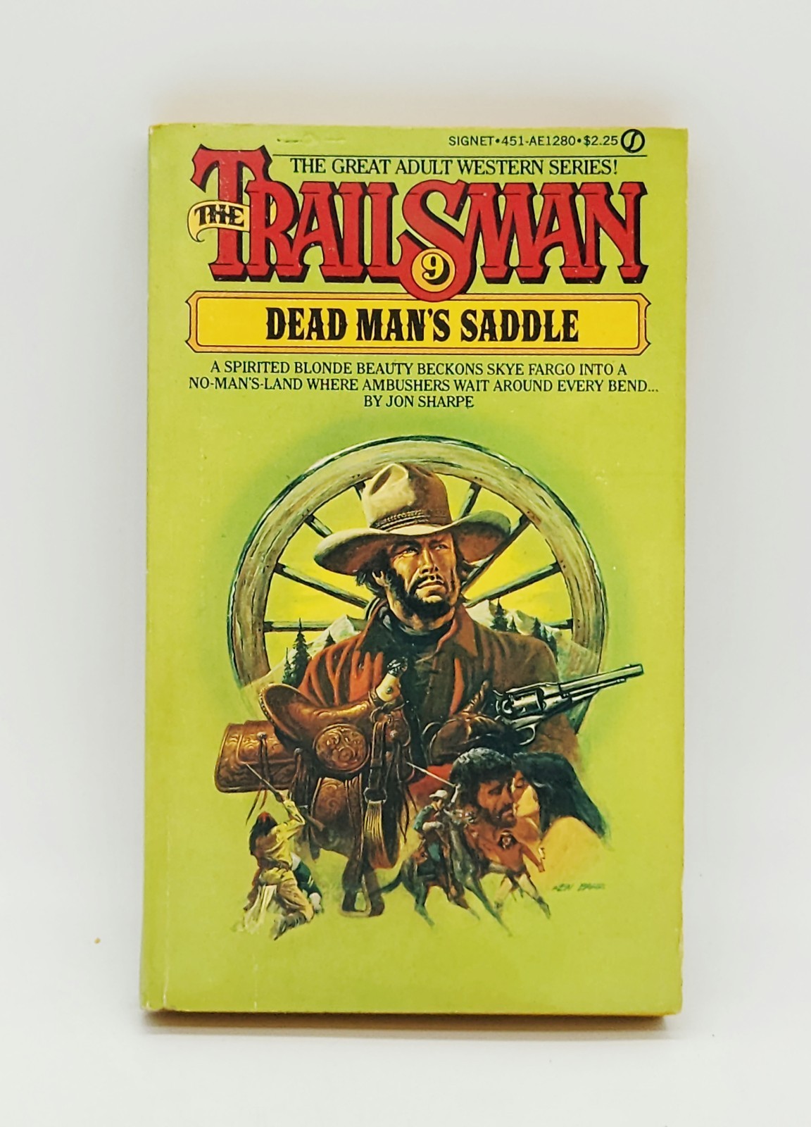 Jon Sharpe lot of 13 different Western paperback books from The Trailsman Series
