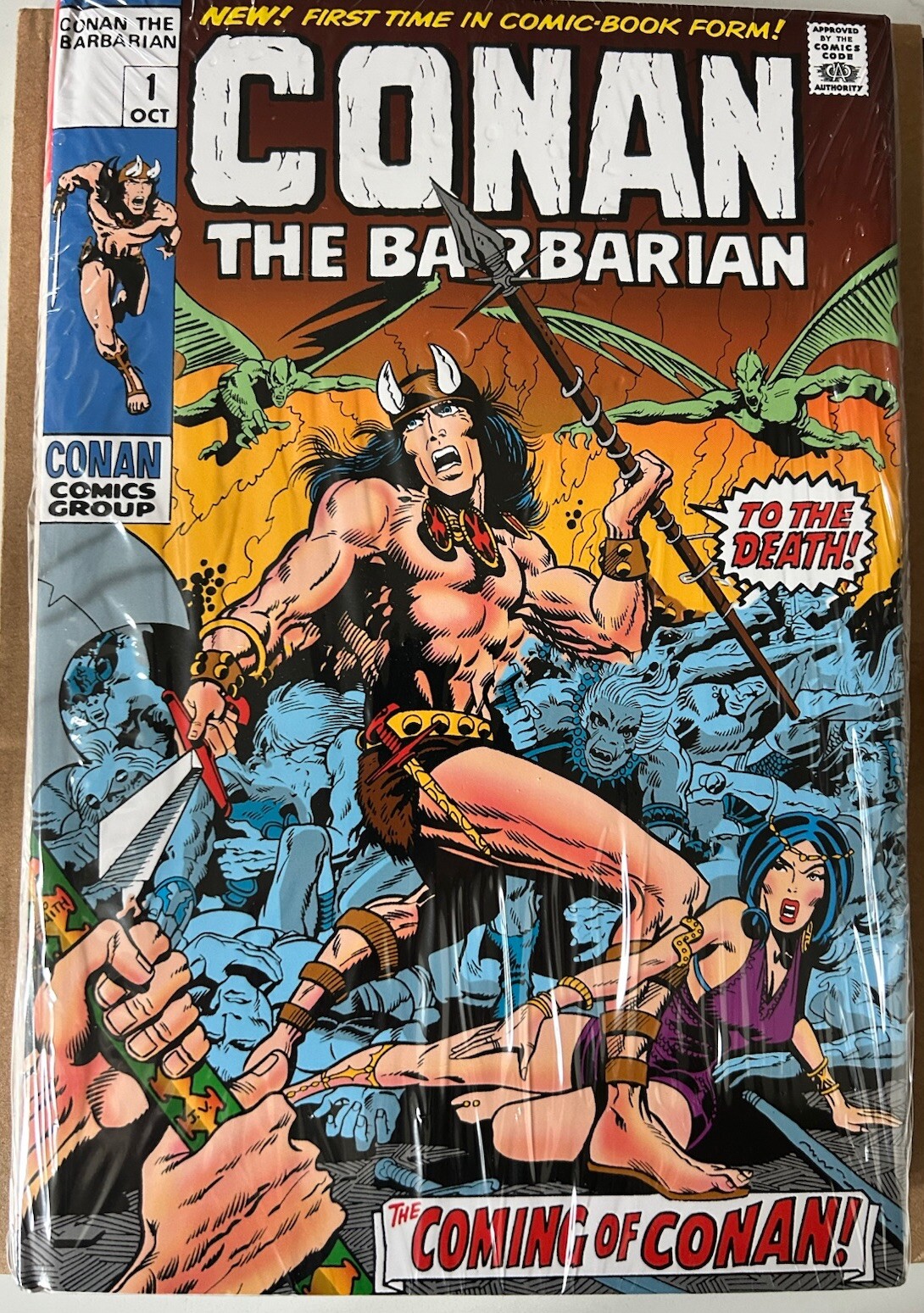 Conan the Barbarian 1 : The Original Comics Omnibus, Hardcover by Thomas, Roy…