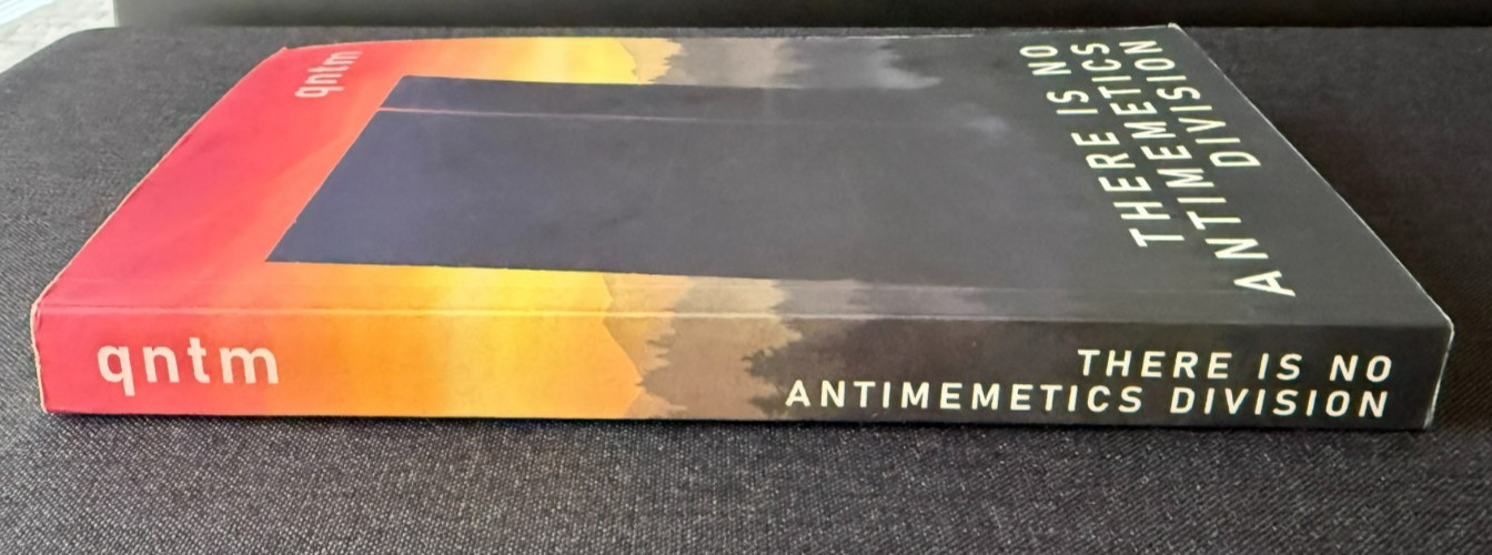 There Is No Antimemetics Division by qntm (PB, 2021) Out of Print Edited