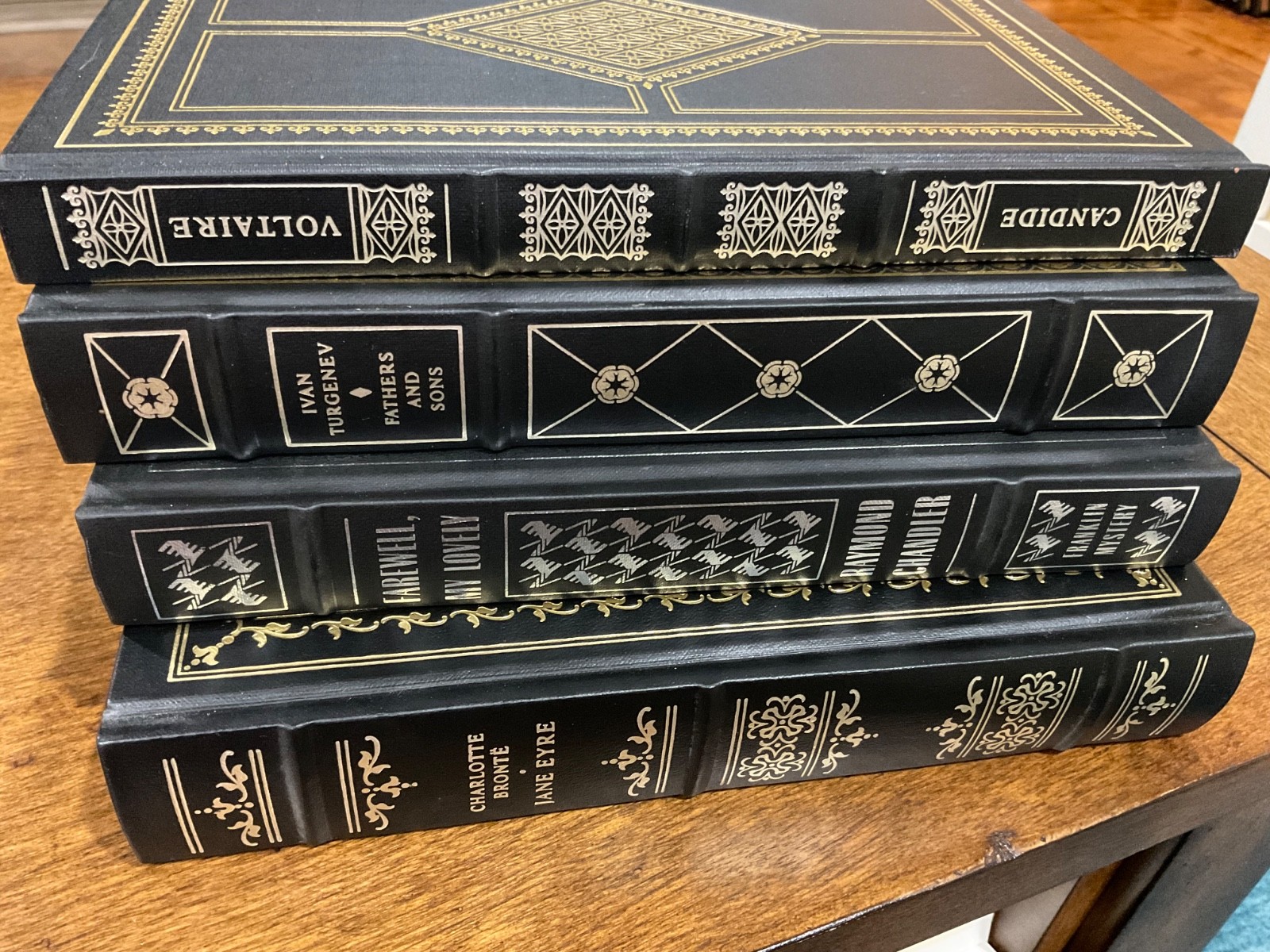 The Franklin Library Lot 4 Classic Literature Books ~ Beautiful ~