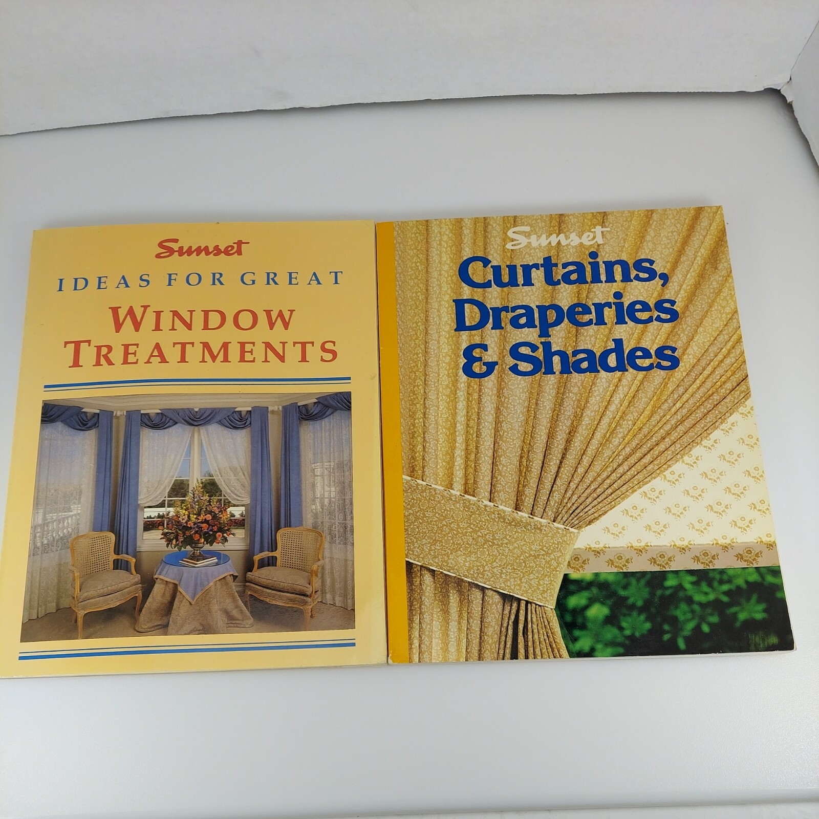 Ideas For Great Window Treatments + Curtains, Draperies & Shades Sunset Books PB
